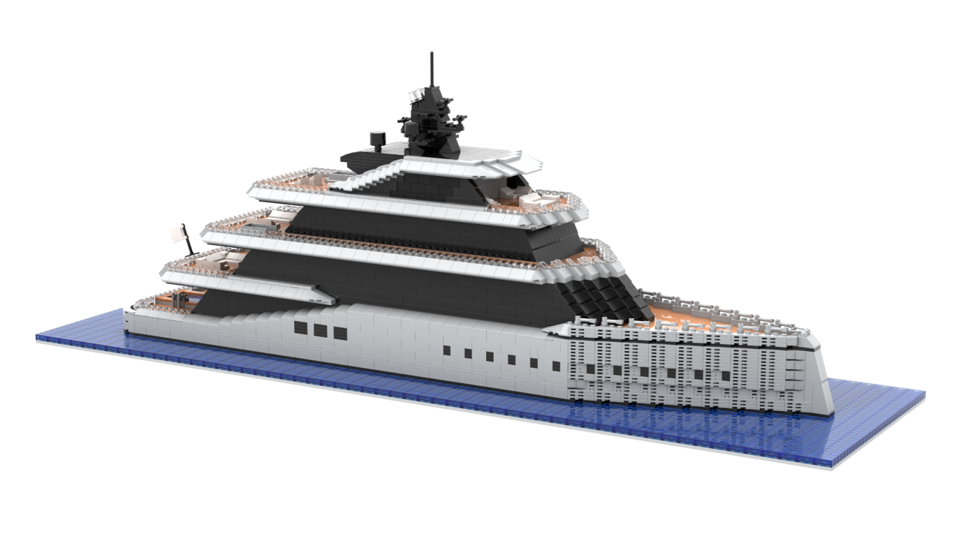 MOC Luxury yachts Lego